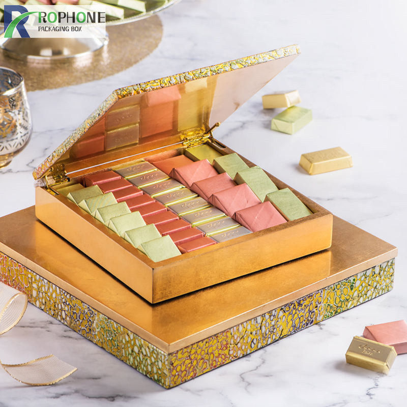Excellent luxury chocolate boxes packaging in the field of carton packaging