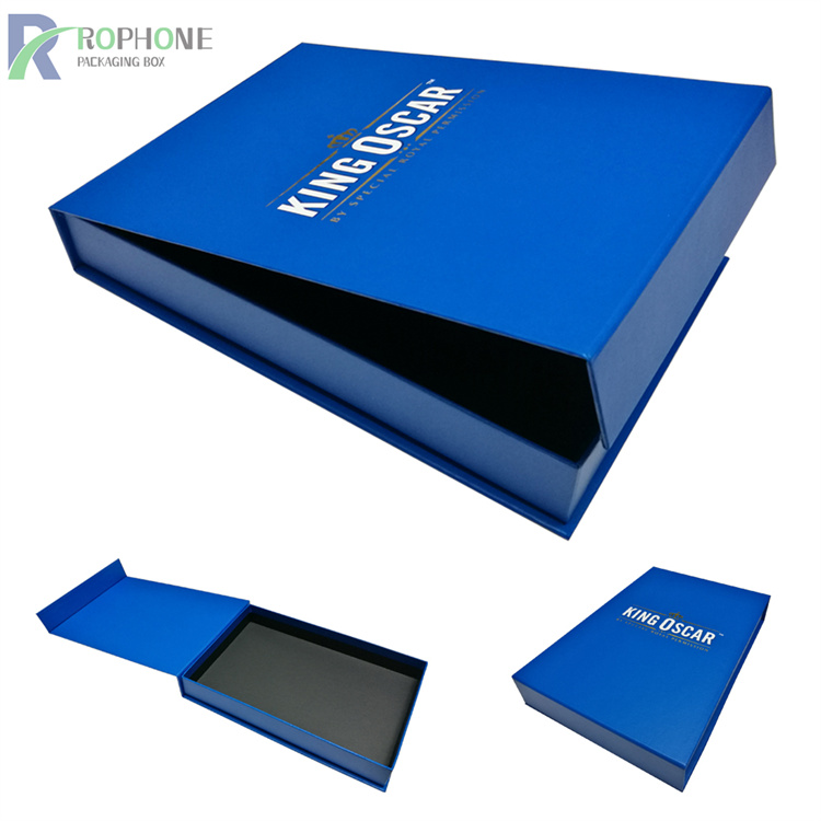blue cardboard box