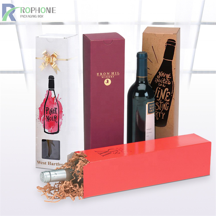 wine glass packaging box with insert