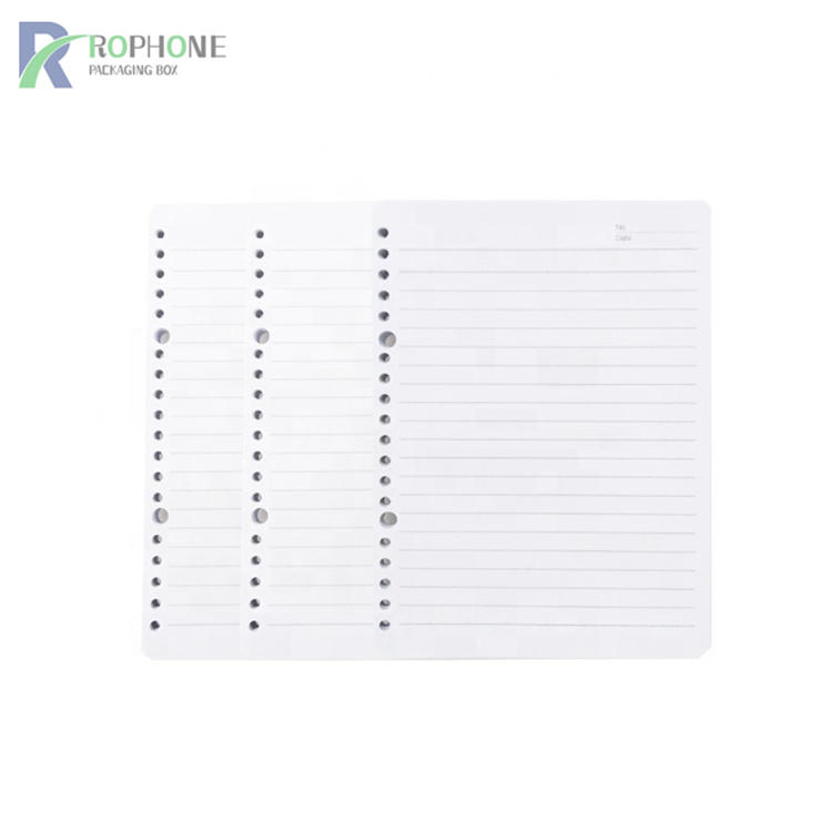Loose leaf paper