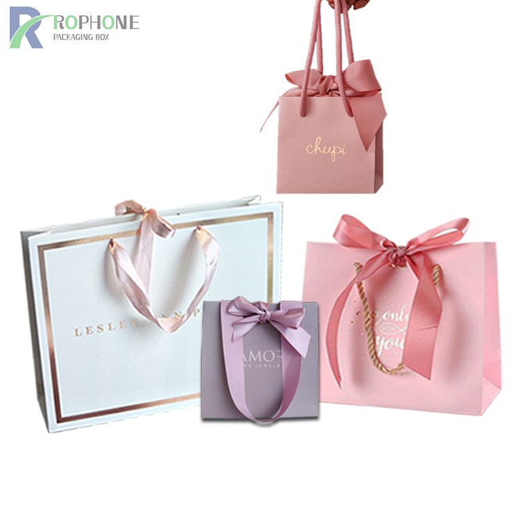Paper bags with handles