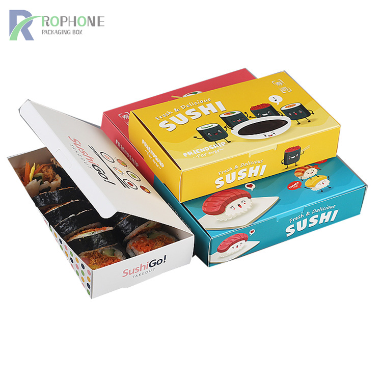 Takeaway packaging box
